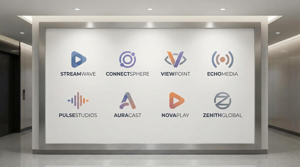 调教合作品牌Logo墙